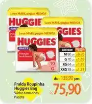 Atacadão Huggies - fralda roupinha bag oferta