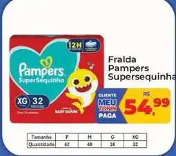 Tonin Superatacado Pampers - fralda supersequinha oferta