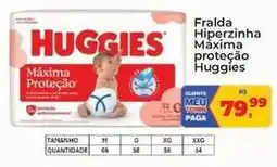 Tonin Superatacado Huggies - fralda hiperzinha máxima proteção oferta