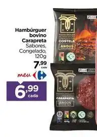 Carrefour Carapreta - hambúrguer bovino oferta