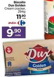 Carrefour Dux - biscoito golden oferta
