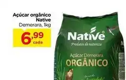 Carrefour Native - açúcar orgânico oferta