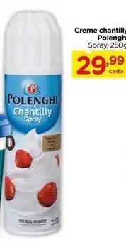Carrefour Polenghi - creme chantilly oferta