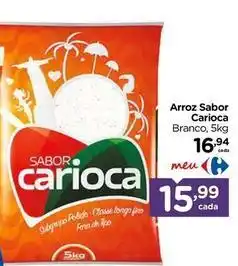 Carrefour Carioca - arroz sabor oferta