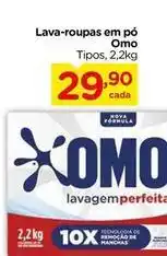 Carrefour Omo - lava-roupas em pó oferta