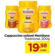 Carrefour Meridiano - cappuccino solúvel oferta