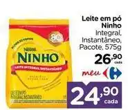 Carrefour Nestlé - leite em pó ninho oferta