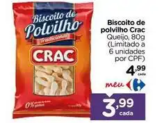 Carrefour Crac - biscoito de polvilho oferta