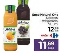 Carrefour Natural one - suco oferta