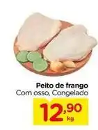 Carrefour Peito de frango com osso oferta