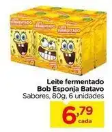 Carrefour Batavo - leite fermentado bob esponja oferta