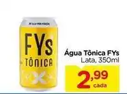 Carrefour Fys - água tônica oferta