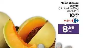 Melão dino ou orange