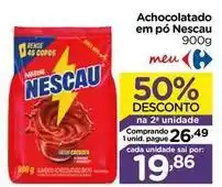 Carrefour Nescau - achocolatado em po oferta