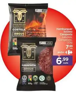 Carrefour Carapreta - hamburguer bovino oferta
