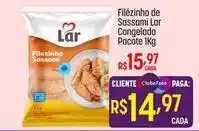 Muffato Lar - filézinho de sassami congelado oferta
