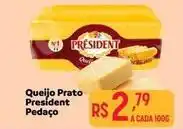 Muffato President - queijo prato oferta