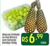 Muffato Sem semente - abacaxi unidade ou uva branca sem semente bandeja oferta