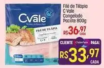 Muffato C-vale - filé de tilápia congelado oferta