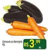 Muffato Cenoura ou berinjela oferta