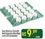Muffato Mantiqueira - ovo branco grande mantiqueira bandeja com 20 unidades oferta