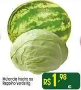 Muffato Melancia inteira ou repolho verde oferta