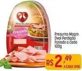 Muffato Perdigão - presunto magro oval oferta