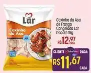 Muffato Lar - coxinha da asa de frango congelada oferta