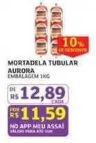 Assaí Atacadista Aurora - mortadela oferta