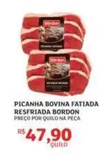 Assaí Atacadista Bordon - picanha bovina fatiada resfriada oferta