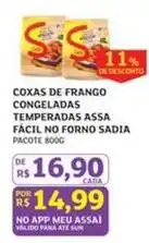 Assaí Atacadista Sadia - coxas de frango congeladas temperadas assa fácil no forno oferta