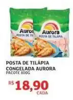 Assaí Atacadista Aurora - posta de tilápia congelada oferta