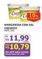 Assaí Atacadista Cremosy - margarina com sal oferta
