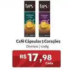 Novo Atacarejo 3 corações - café cápsulas oferta