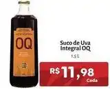 Novo Atacarejo Oq - suco de uva integral oferta