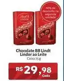 Novo Atacarejo Lindor - chocolate bbb lindt ao leite oferta