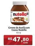 Novo Atacarejo Nutella - creme de avelã com cacau oferta