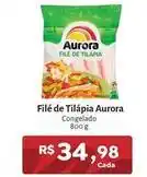 Novo Atacarejo Aurora - filé de tilápia oferta