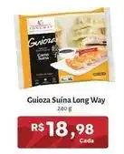 Novo Atacarejo Long way - guioza suína oferta