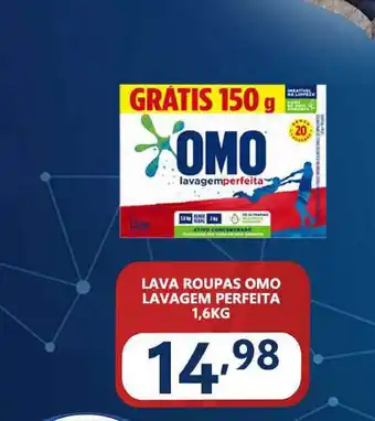 Bramil Supermercados Lava Roupas Omo Lavagem Perfeita 1.6kg oferta