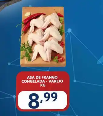 Asa De Frango Congelada Varejo 1kg