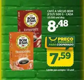 Café à Vácuo Bom Jesus Cada 500g