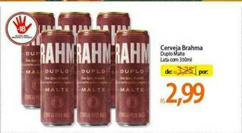 Atacadão Cerveja Brahma Duplo Malte oferta