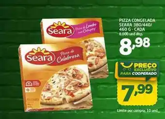 Cooper Pizza Congelada Seara Cada 450g oferta