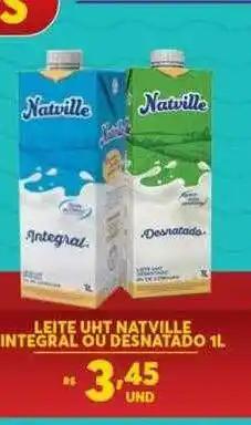 Atacadão Centro Sul Leite Uht Natville Integral Ou Desnatado oferta