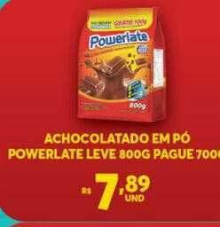Atacadão Centro Sul Achocolatado Em Pó Powerlate oferta