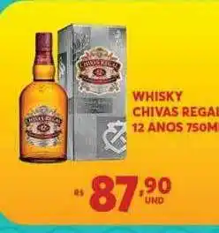 Atacadão Centro Sul Whisky Chivas Regal 12 Anos oferta