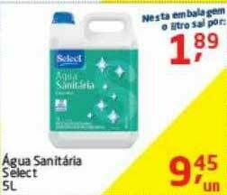 Tenda Atacado água Sanitária Select 5l oferta