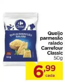 Carrefour Bairro Queijo parmesão ralado Carrefour Classic oferta