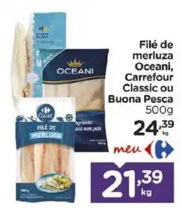Carrefour Bairro Filé de merluza oferta